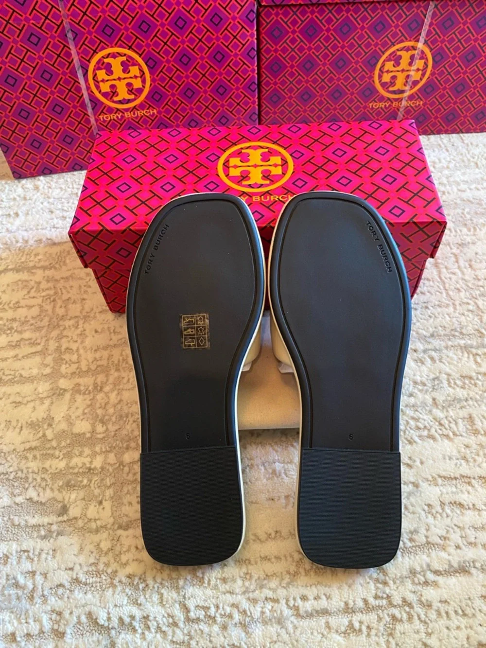 Tory Burch Double Sport Slide Sandals